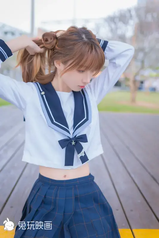 祖木子 NO.003 兔玩 小清新JK少女 - 祖木子